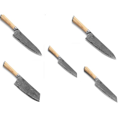 Damascus Kitchen Knife