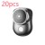 20pcs Black   + $62.80