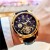 Black With Gold Shell Black   
