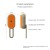 Milk Brown2pcs + $0.93