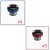 Blue 3red + $24.94